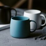 Elegant Nordic-Style Matte Ceramic Mug - Eco-Friendly Office & Home Beverage Cup - Image 5