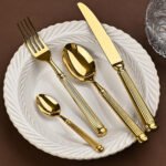 Luxury 18/10 Stainless Steel 4-Piece Cutlery Set - Image 2