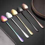 Charming Heart-Shaped Stainless Steel Spoon - Image 2