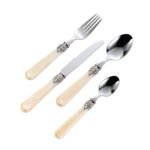Elegant Gold Inlay Stainless Steel Cutlery Set - Image 7