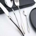 Elegant Mirror-Polished Stainless Steel Cutlery Set - Image 5