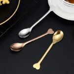 Stainless Steel Love Handle Coffee & Tea Spoon - Image 4