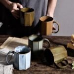 Classic Nordic Ceramic Coffee Mug 350ml - Handcrafted Porcelain Cup for Home & Office - Image 8