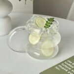 Versatile High Borosilicate Heat-Resistant Glass Mug for Coffee, Cocktails, and More - 450ML - Image 6