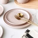 Elegant Taupe 12-Piece Stoneware Dinnerware Set - Image 7