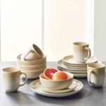 Elegant Beige Stoneware 16-Piece Dinner Set - Image 2