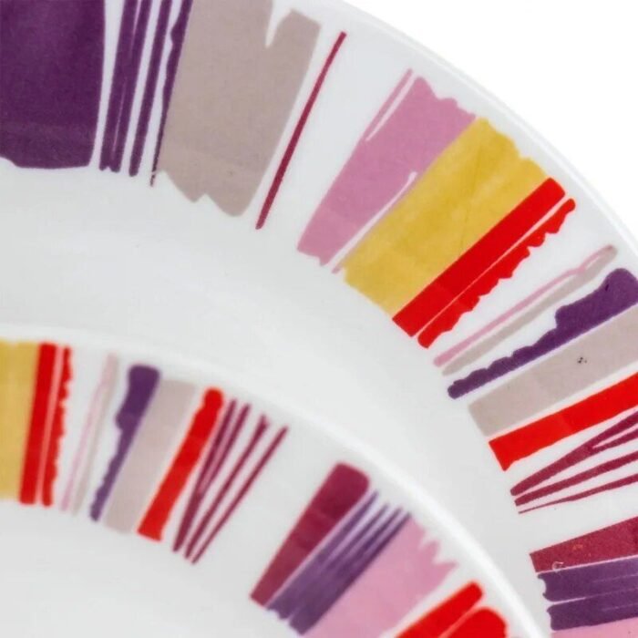 Orleans Vibrant Ceramic 12-Piece Dinnerware Set - Image 6