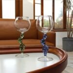 300ml Cactus-Shaped Crystal Cocktail Glass - Elegant Wine Goblet for Special Occasions - Image 4