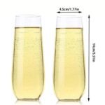 Elegant Shatterproof Champagne Glass - Reusable, Eco-Friendly Drink Cup for Parties & Events - Image 6