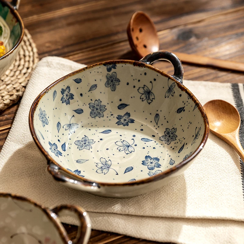 75972-77bd41.webp Elegant Floral Ceramic Soup and Salad Bowl with Handle - Image 1