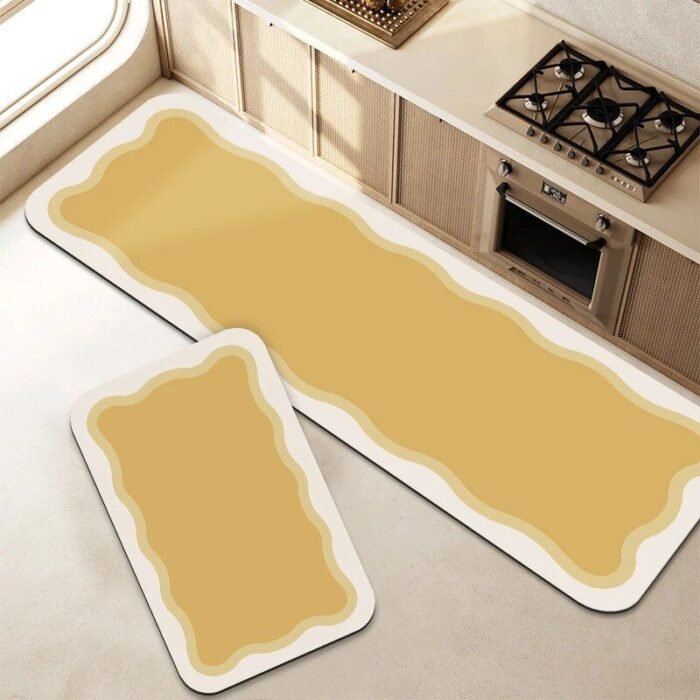 Versatile Non-Slip Crystal Velvet Kitchen and Home Mat - Image 4