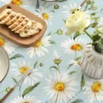 Elegant Floral Polyester Tablecloth - Image 6