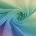 Luxurious Rainbow Striped Chiffon Table Runner for Dining and Events - Image 5