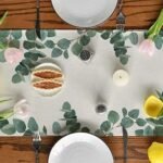 Versatile Eucalyptus Linen Table Runner for All Seasons - Image 5