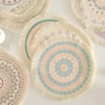 Eco-Friendly Boho Linen Round Placemats for Dining Table Decor - Image 5