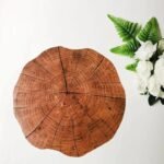 Round Wood Grain Placemat - Non-Slip, Heat Insulating Dining Table Mat - Image 5