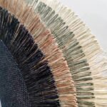 Eco-Friendly Linen Round Placemat with Fringe - Heat Resistant, Non-Slip Kitchen Table Mat - Image 5