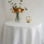 Elegant Crocheted Cotton-Polyester Tablecloth - Image 6
