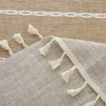 Elegant Tassel-Stitched Polyester Tablecloth - Image 6