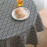 Elegant Floral Round Tablecloth - Image 12
