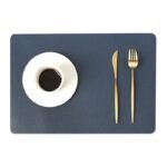 Elegant Double-Sided Leather Table Mat - Waterproof, Heat-Resistant Placemat for Dining Elegance - Image 7