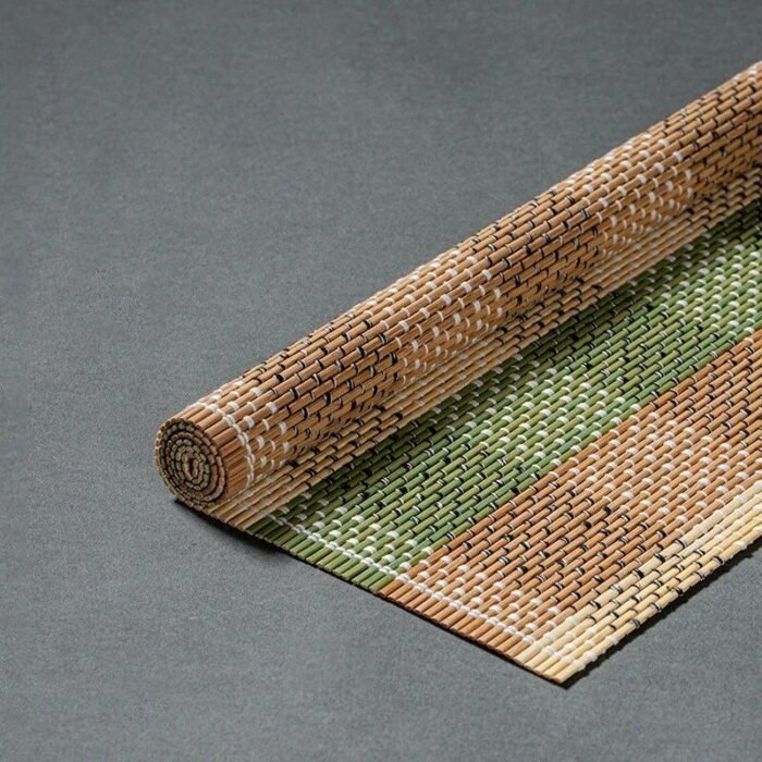 Eco-Chic Bamboo Placemat & Coaster Set - Vibrant, Durable Table Mats - Image 6