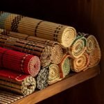 Eco-Chic Bamboo Placemat & Coaster Set - Vibrant, Durable Table Mats - Image 7