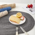 Modern Mixed Color Heat-Resistant Table Placemats - Set of 4, Washable and Non-Slip - Image 5