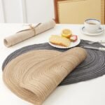 Modern Mixed Color Heat-Resistant Table Placemats - Set of 4, Washable and Non-Slip - Image 4
