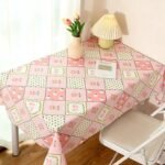 Modern Geometric Oxford Tablecloth - Image 5