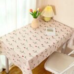 Modern Geometric Oxford Tablecloth - Image 3