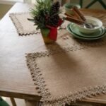 Luxury Linen Lacework Placemat – Elegant Dining & Home Decor Accessory - Image 4