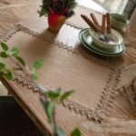Luxury Linen Lacework Placemat – Elegant Dining & Home Decor Accessory - Image 3