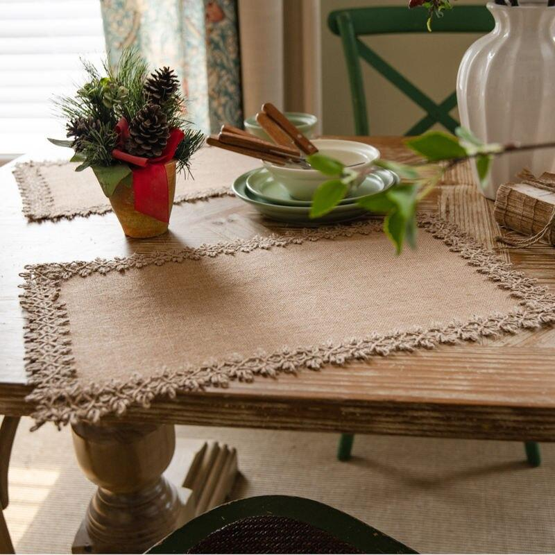 78002-a2e51a.png Luxury Linen Lacework Placemat – Elegant Dining & Home Decor Accessory - Image 1