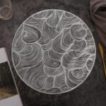 Modern Round PVC Placemat - Gold-Accented, Waterproof & Non-Slip - Image 6
