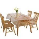 Elegant Transparent PVC Lace Tablecloth - Image 7