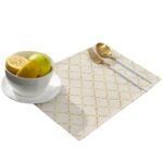 Modern Geometric Heat-Resistant Placemats - Eco-Friendly Polyester Table Mats - Image 2