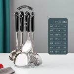 Eco-Friendly Stainless Steel 7-Piece Kitchen Utensil Set - Image 4