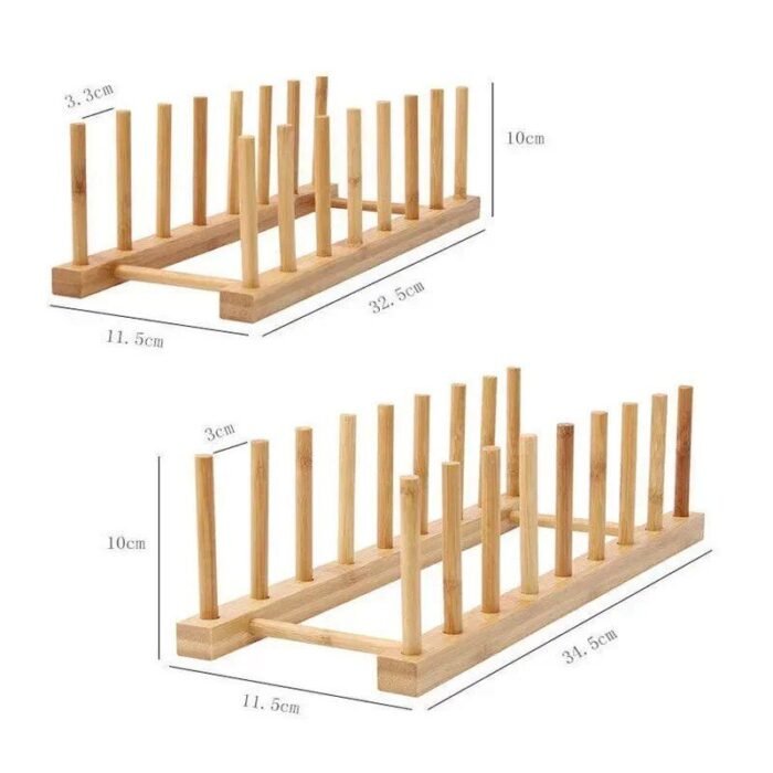 Bamboo Dish Rack - Elegant and Eco-Friendly Kitchen Organizer - Image 7