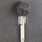 Multi-Purpose Stainless Steel Sponge Holder & Kitchen Organizer - Image 5