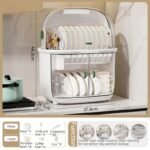 Deluxe Double-Layer Dish Drying Rack: Space-Saving Kitchen Organizer - Image 7