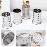 Stainless Steel Kitchen Organizer for Cutlery and Utensils - Image 4
