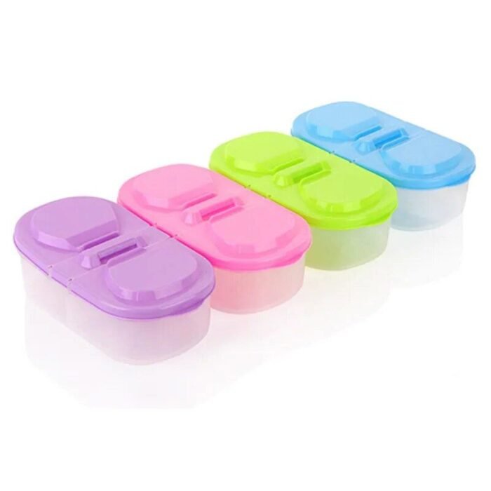 Eco-Friendly Dual-Compartment Portable Lunch Box - Image 6