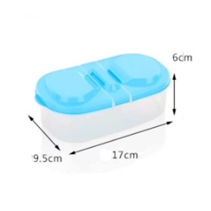 Eco-Friendly Dual-Compartment Portable Lunch Box - Image 7