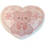 Cartoon Bear Fluffy Rug