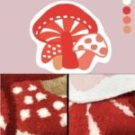 Chic Mushroom Tufting Carpet - Image 4