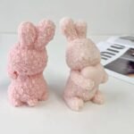 Rose Rabbit Silicone Candle & Craft Mold - Image 5
