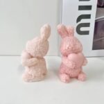 Rose Rabbit Silicone Candle & Craft Mold - Image 4