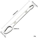 Adjustable Double-Head Ratchet Wrench - Universal 8-22mm Spanner for Bicycles and Cars - Image 7