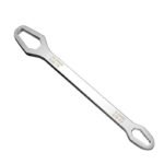 Adjustable Double-Head Ratchet Wrench - Universal 8-22mm Spanner for Bicycles and Cars - Image 4